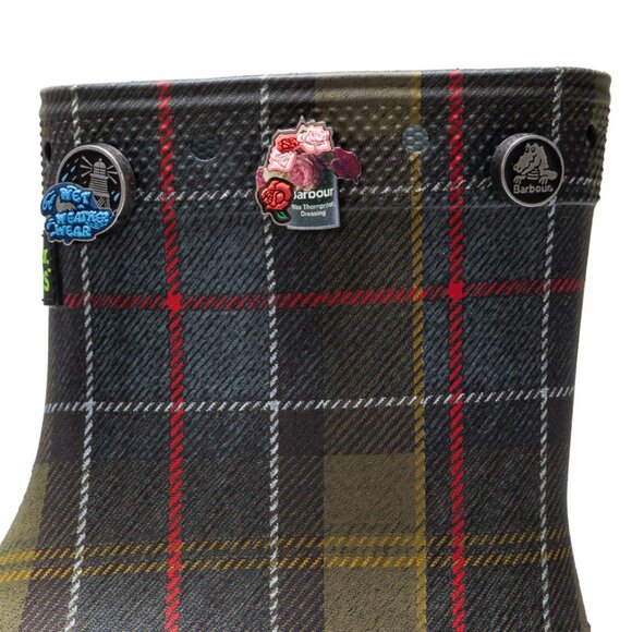 Barbour x Crocs Classic Wellington Boot - Picture 3 of 4